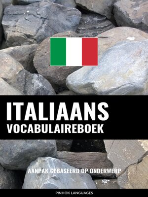 cover image of Italiaans vocabulaireboek